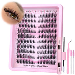 Zanlufly 120pc-lashes-9-15mm offer versatile lengths for various styles.
