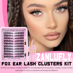Zanlufly lash-applicator-and-brushes enable precise, comfortable placement.