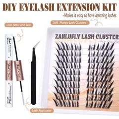 zanlufly lash applicator tool for precise placement and smooth application