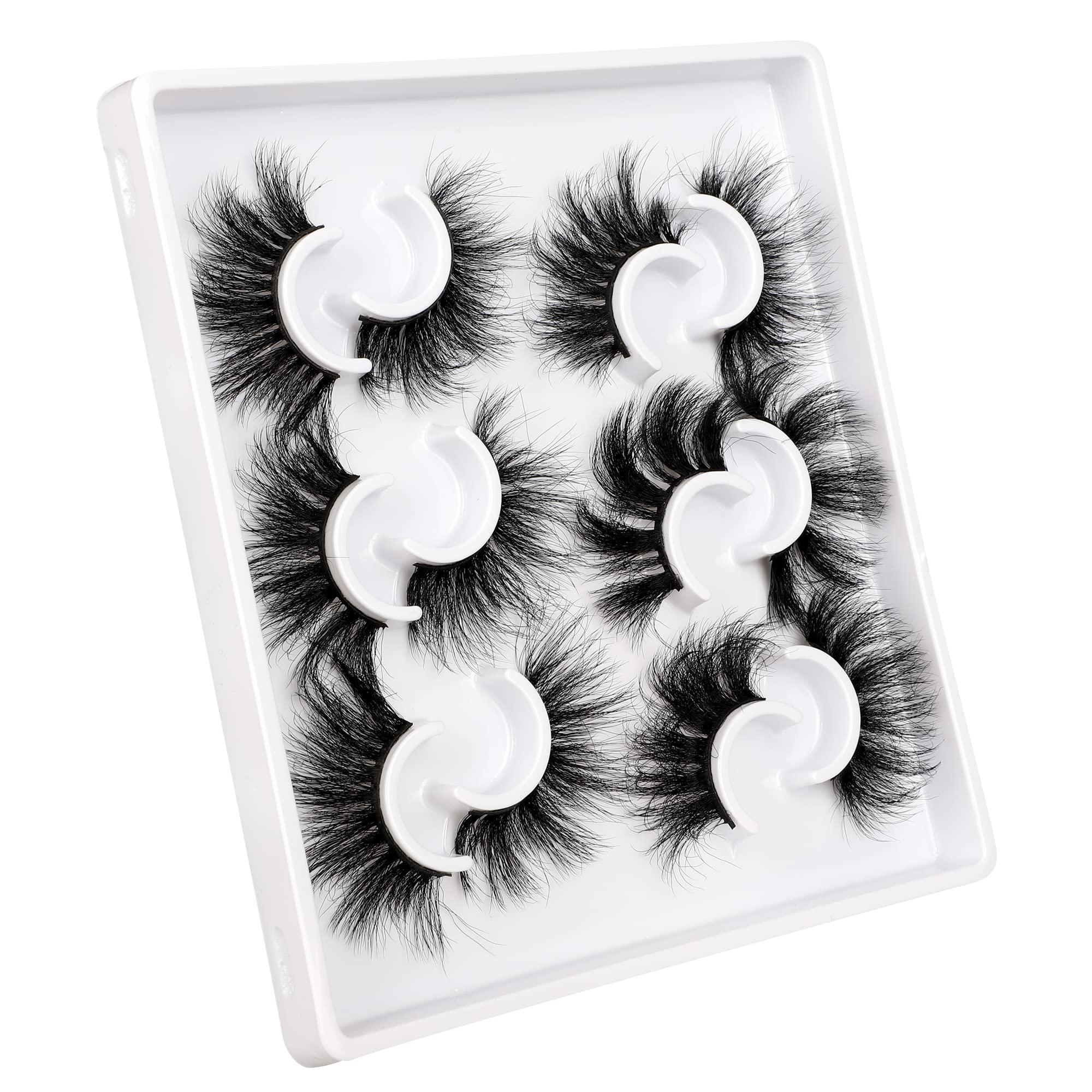 Zanlufly six-styles pack highlights versatile options for different makeup moods.