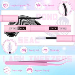 zanlufly soft cotton-band lashes stay comfortable for long wear.