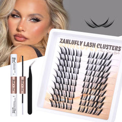 zanlufly soft faux sable lashes offering lightweight comfort