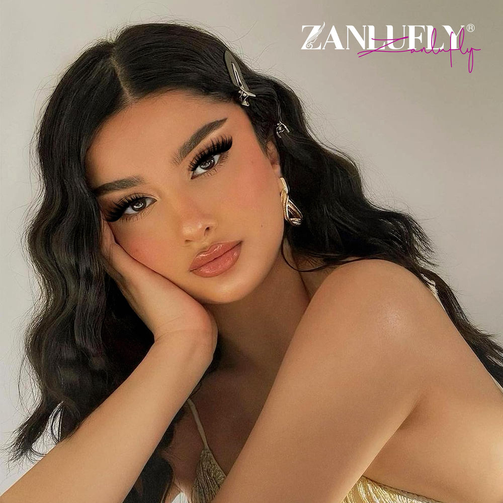 ZANLUFLY Wispy lash clusters 200pcs pack for versatile styling