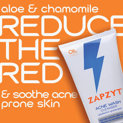 Zapzyt Acne Wash in daily routine, cleansing pores gently