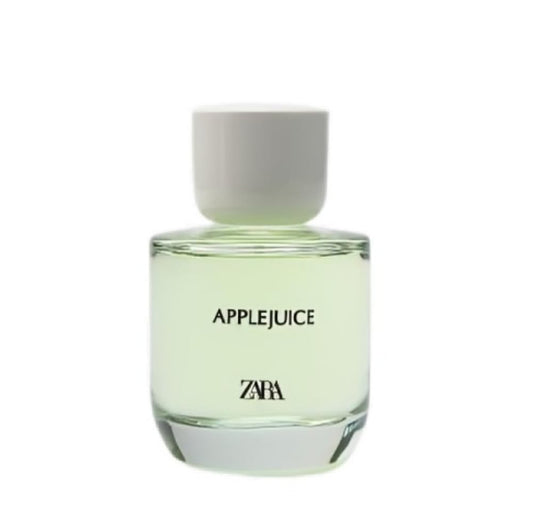 Zara Apple Juice EDT top notes, crisp apple and citrus burst.