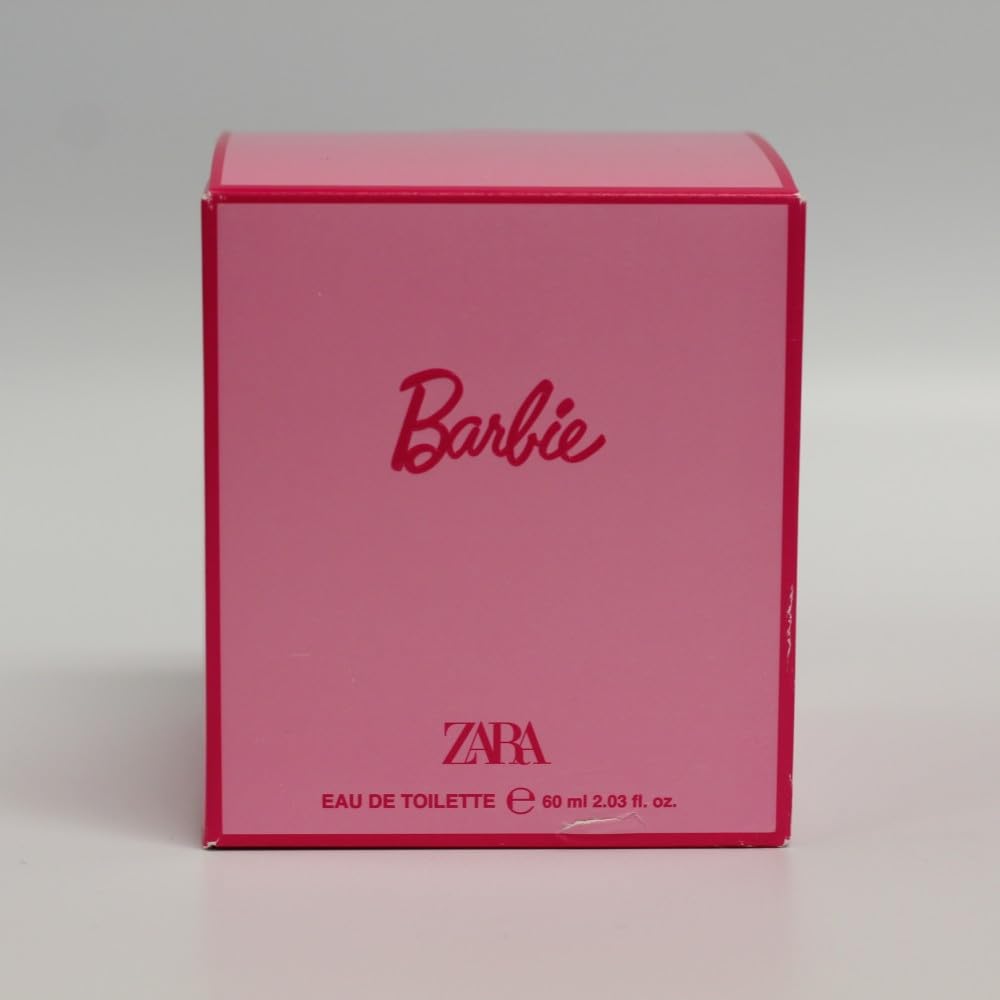 Zara Barbe Kids bottle features vanilla-tonka base for a warm, lasting finish.