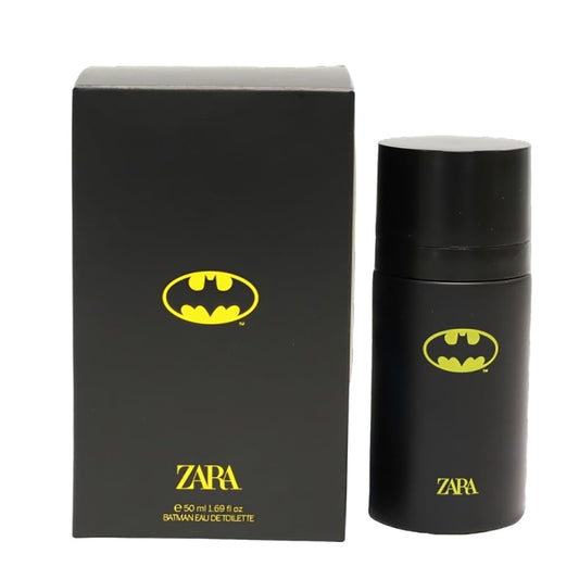 ZARA Batmen EDT bottle pour showing a bright mandarin accent for daytime energy