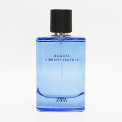 Zara Bogoss Vibrant Leather packaging closeup emphasizes bold style and premium finish