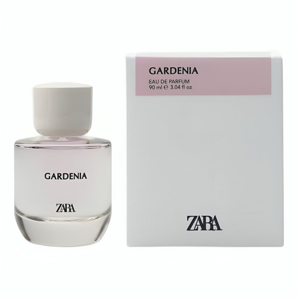 Zara Gardenia bottle front view for daily elegant wear.
