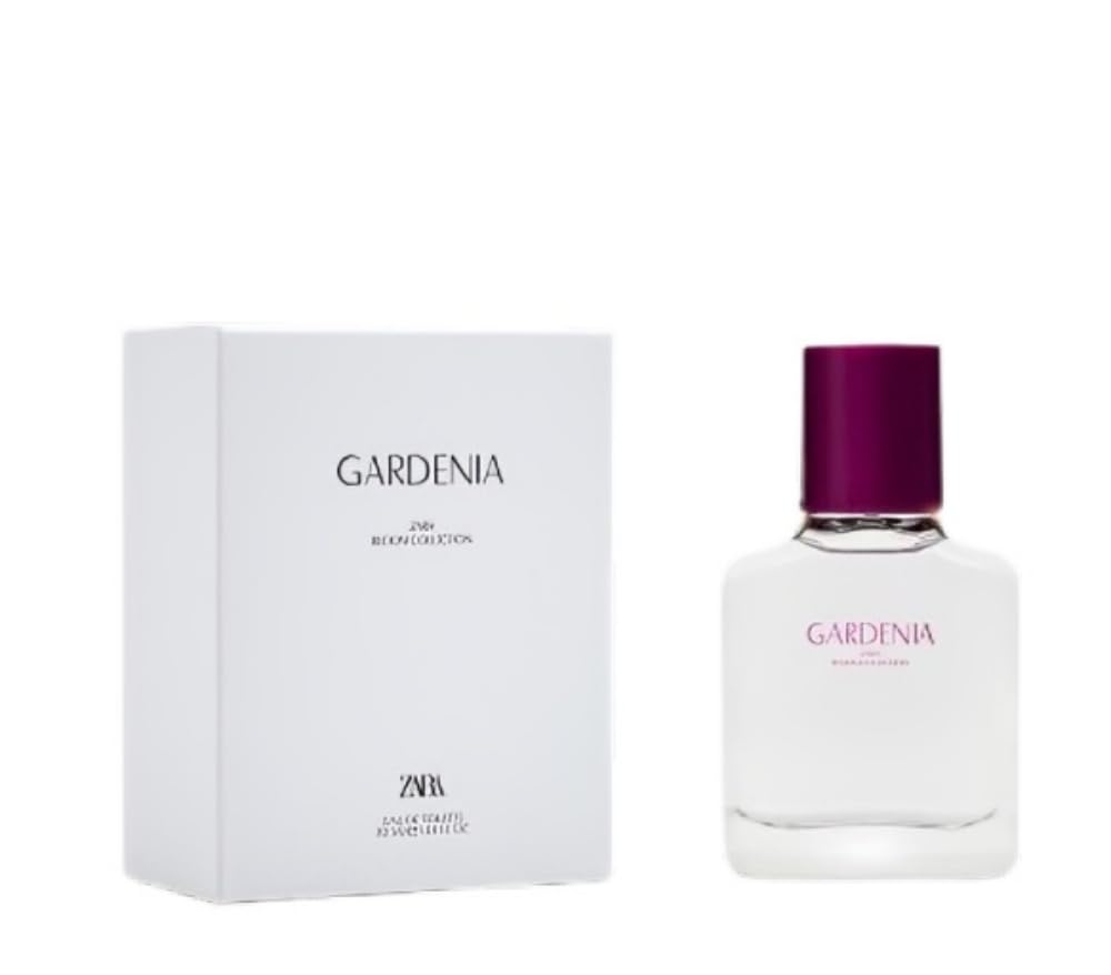 Zara Gardenia perfume bottle front view for daily wear and silky scent