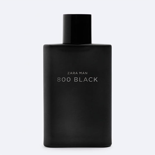 ZARA MAN 800 BLACK EDT close-up of top notes with yuzu and saffron