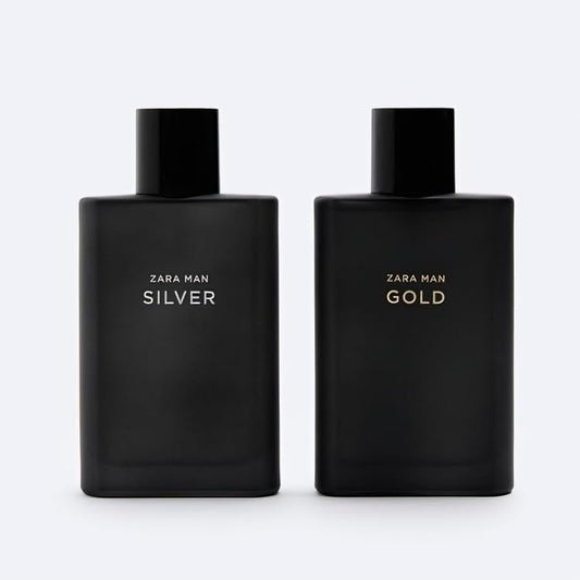 Zara Man Silver EDT bottle with spicy-woody profile for evenings
