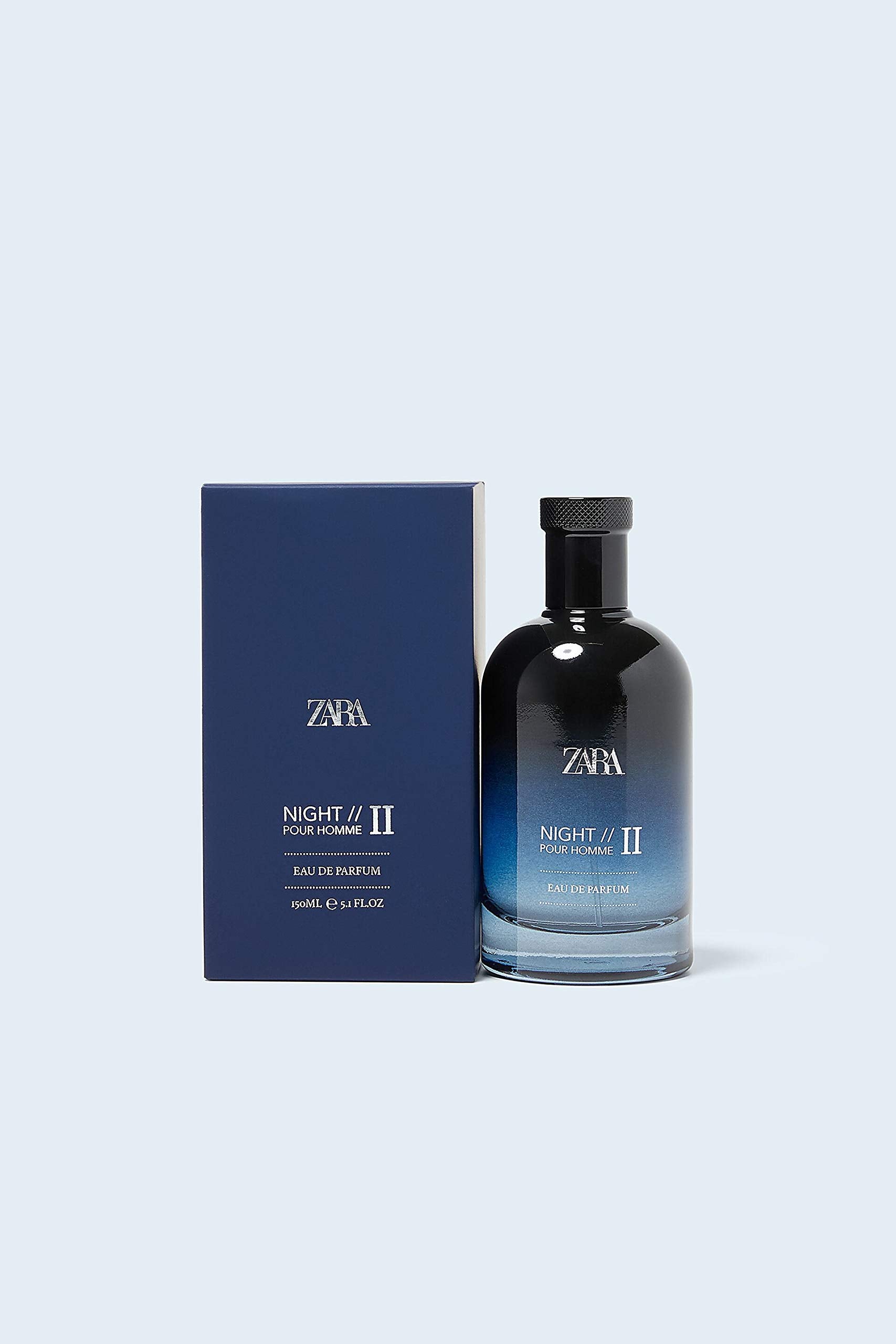 Zara Night Pour Homme II bottle cap close-up, refined and stylish detail