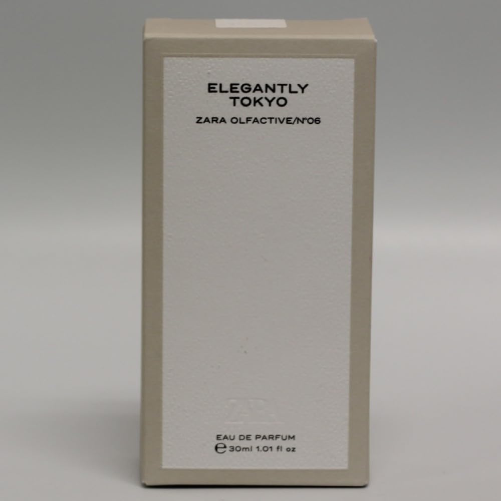 Zara Olfactive Nº06 Elegantly Tokyo akigalawood scene emphasizes warmth and depth.