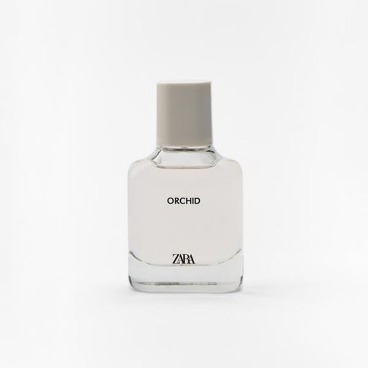 Zara Orchid perfume showing peach and apple accents for a fruity touch
