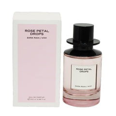 Zara Rain N°01 Rose Petal Drops bottle, ideal for daily elegance