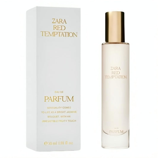 Zara Red Temptation bottle front view ideal for elegant evening wear