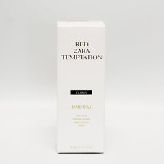 Zara Red Temptation Elixir spray application delivers smooth, long-lasting mist.