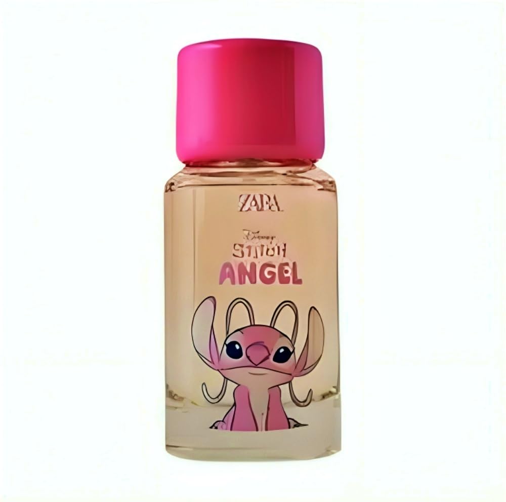 Zara Stitch Angel EDT close-up packaging, perfect for gifting.