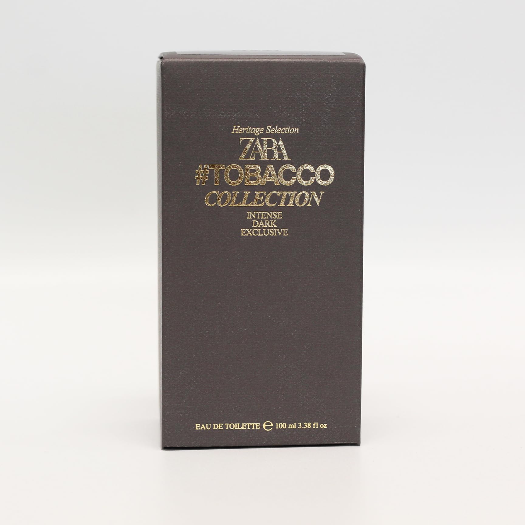 Zara Tobacco Collection Exclusive 3.4oz bottle on display for daily wear.