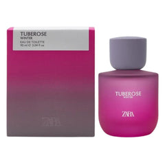 Zara Tuberose Winter EDT bottle front view for timeless everyday elegance