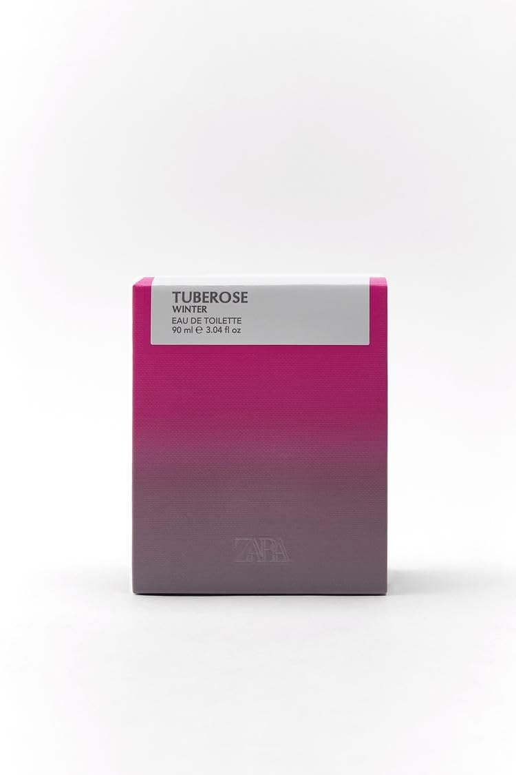 Zara Tuberose Winter EDT packaging box highlighting gift-ready presentation