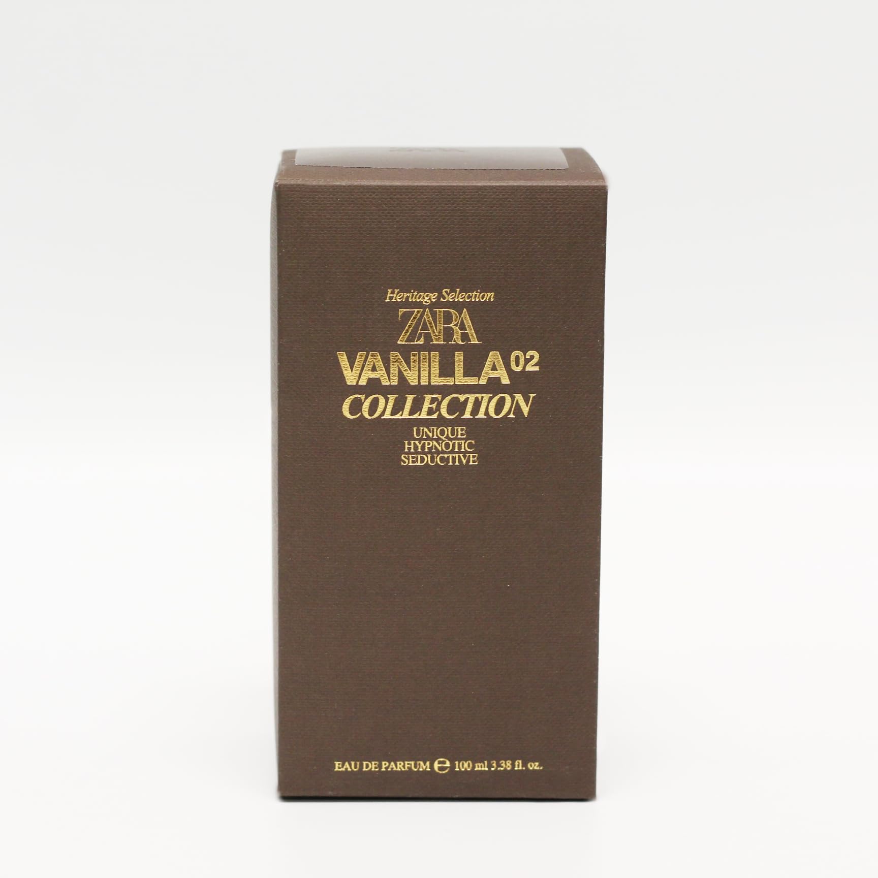 Zara Vanilla Collection 02 packaging box signals premium gift-ready luxury.