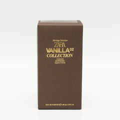 Zara Vanilla Collection 02 packaging box signals premium gift-ready luxury.