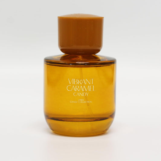 ZARA Vibrant Caramel Candy EDP box ideal for gifting