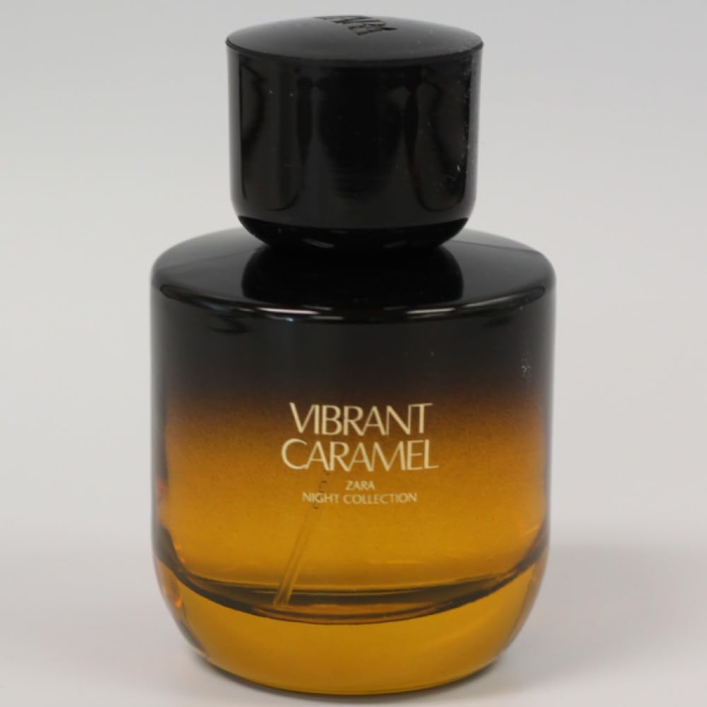 Zara Vibrant Caramel EDP apple blossom heart evokes floral freshness