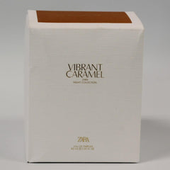 Zara Vibrant Caramel EDP vanilla praline base delivers warm sweetness