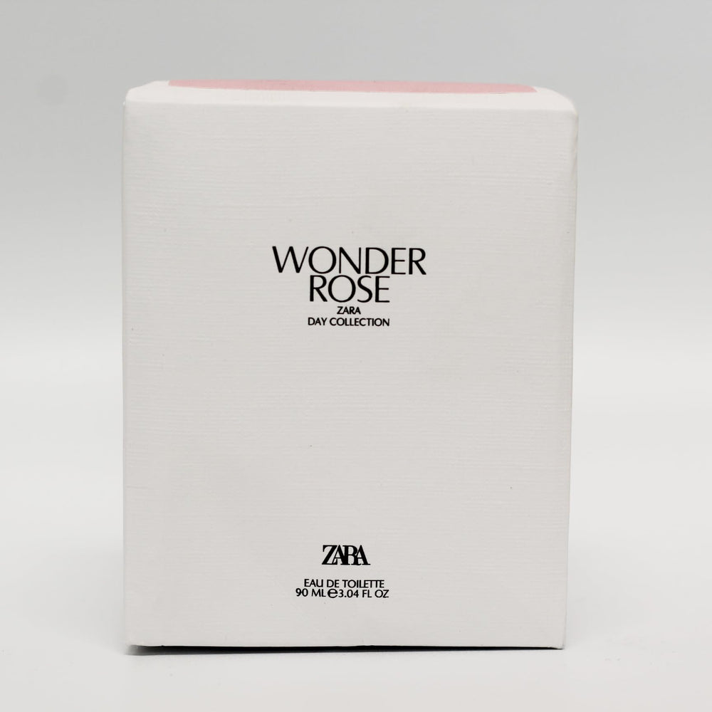 Zara Wonder Rose packaging on shelf, gift-ready presentation.