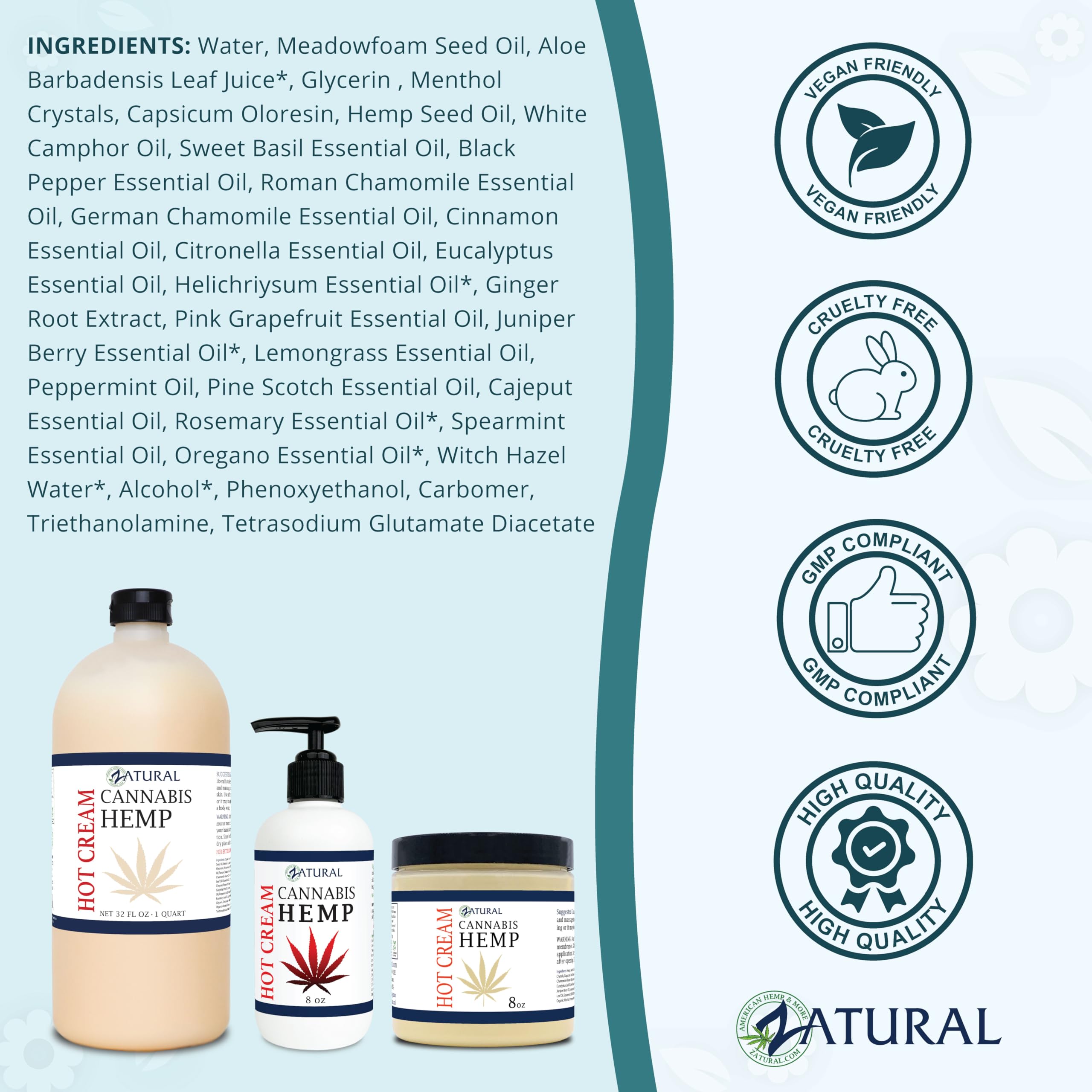 Zatural Hot Cream bottle ready for a quick home massage routine.