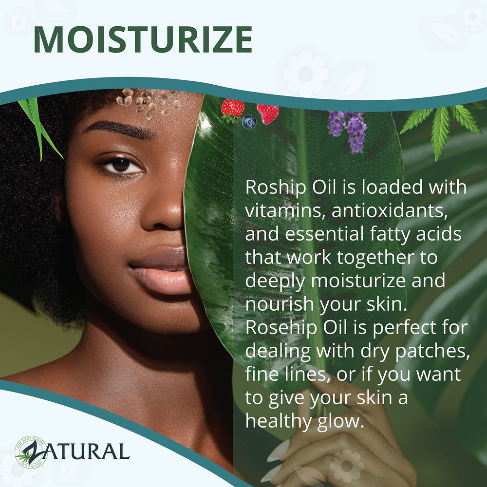 Nails and cuticles treated with Zatural rosehip oil for moisture and resilience.