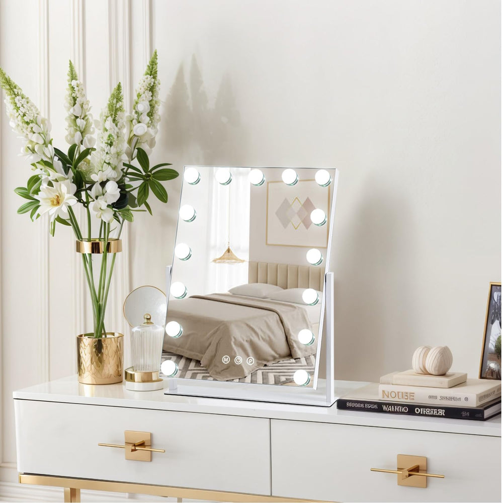 ZBOCAI mirror offers three color modes for natural, warm, or cool lighting.