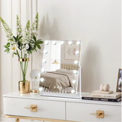 ZBOCAI mirror offers three color modes for natural, warm, or cool lighting.