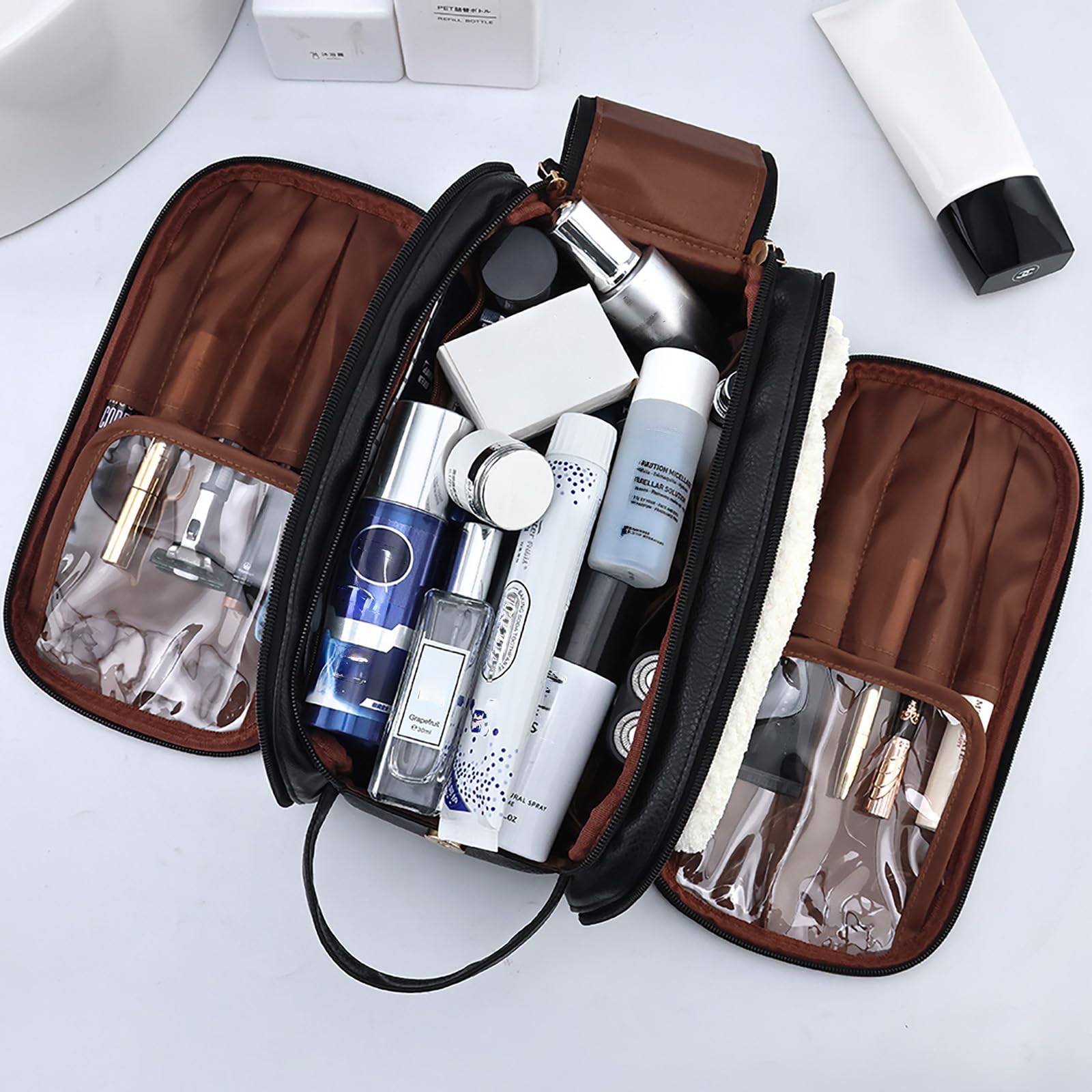 ZCLBJIAHUI wipe-clean interior simplifies maintenance after trips.