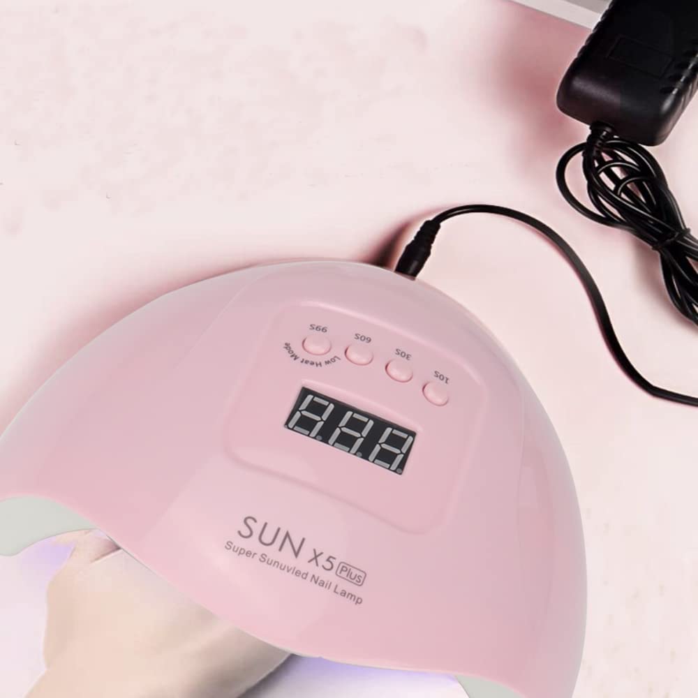 ZDAYOZ curing nail lamp curved shell fits countertops and protects eyes