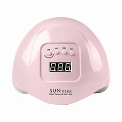 ZDAYOZ curing nail lamp front view for a compact home manicure setup