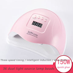 ZDAYOZ curing nail lamp supports 110-240V for versatile use