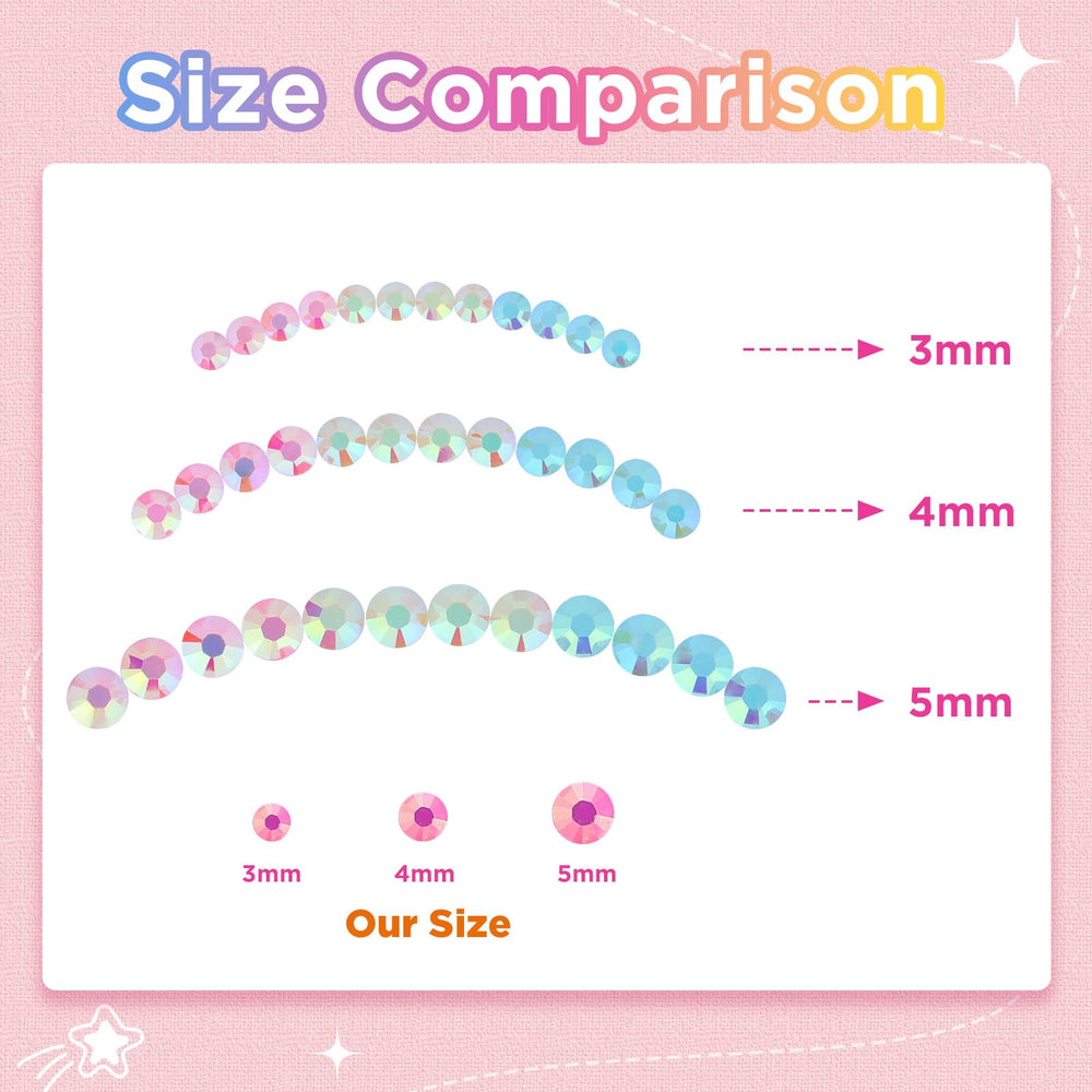 Zefy gems for nail art and diamond painting ideas