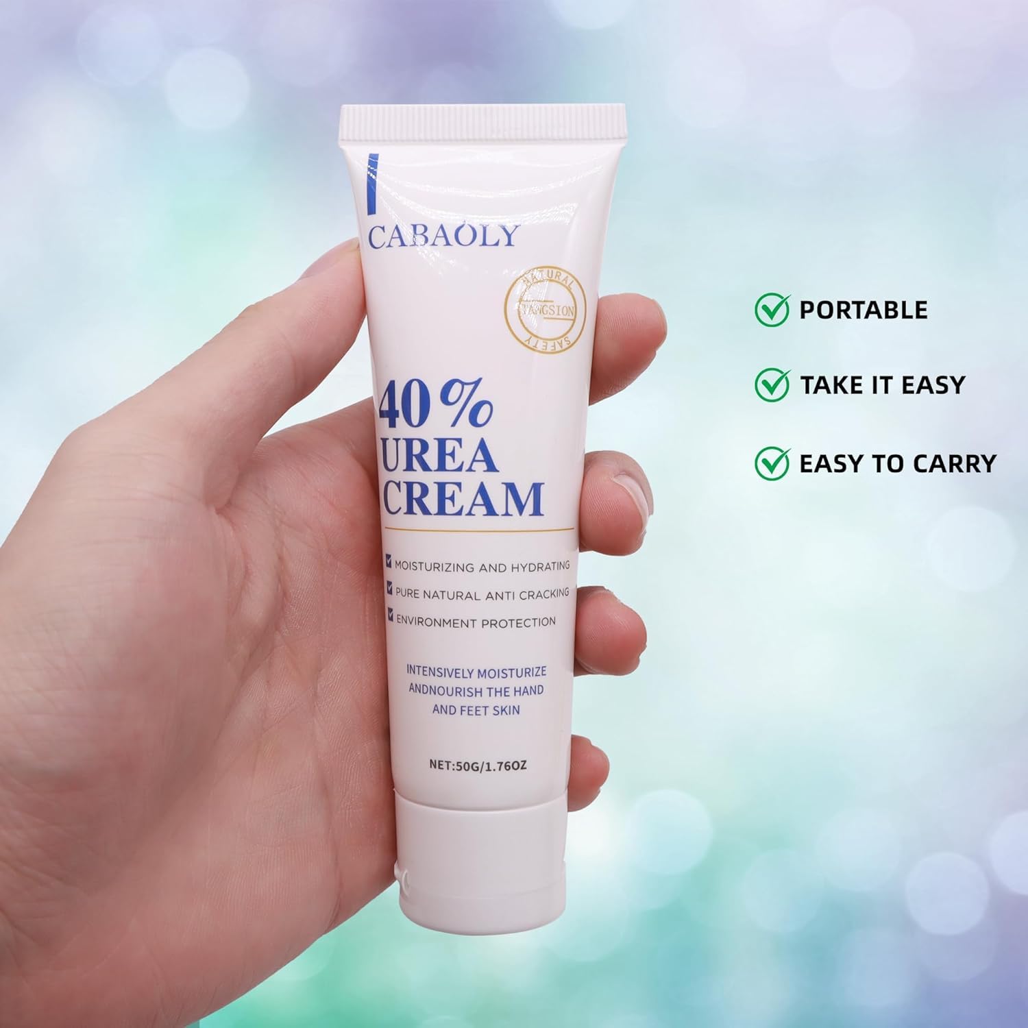 Zegrox Urea Cream 40% shows dermatologist-tested formulation.