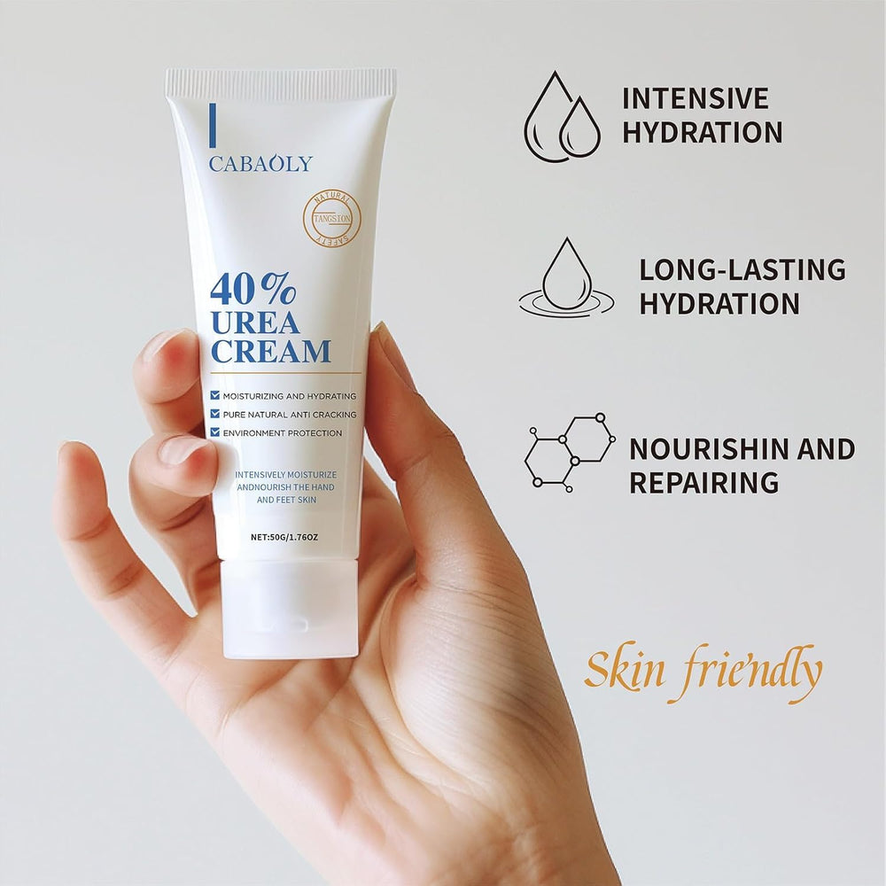 Zegrox Urea Cream 40% non-greasy formula absorbs quickly.