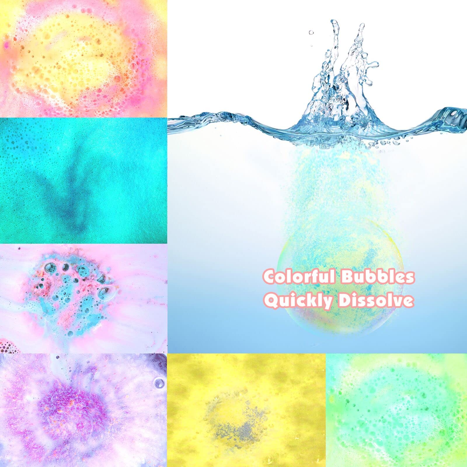 ZEIZHUBN natural eco-friendly ingredients for kid safe baths.