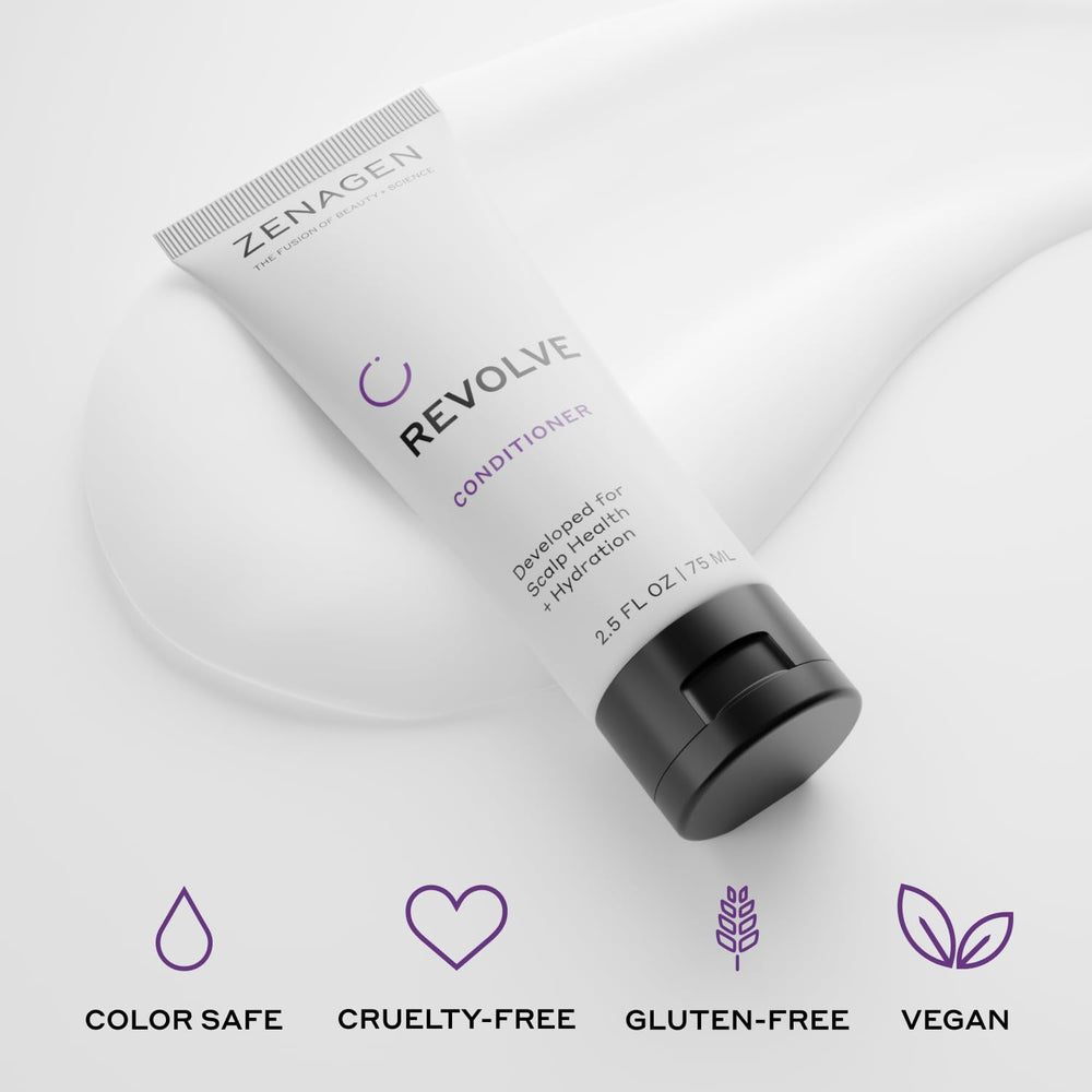 Zenagen Revolve travel kit in a carry-on for easy packing.