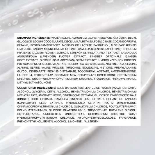 Zenagen Revolve conditioner travel bottle for detangling and fullness.