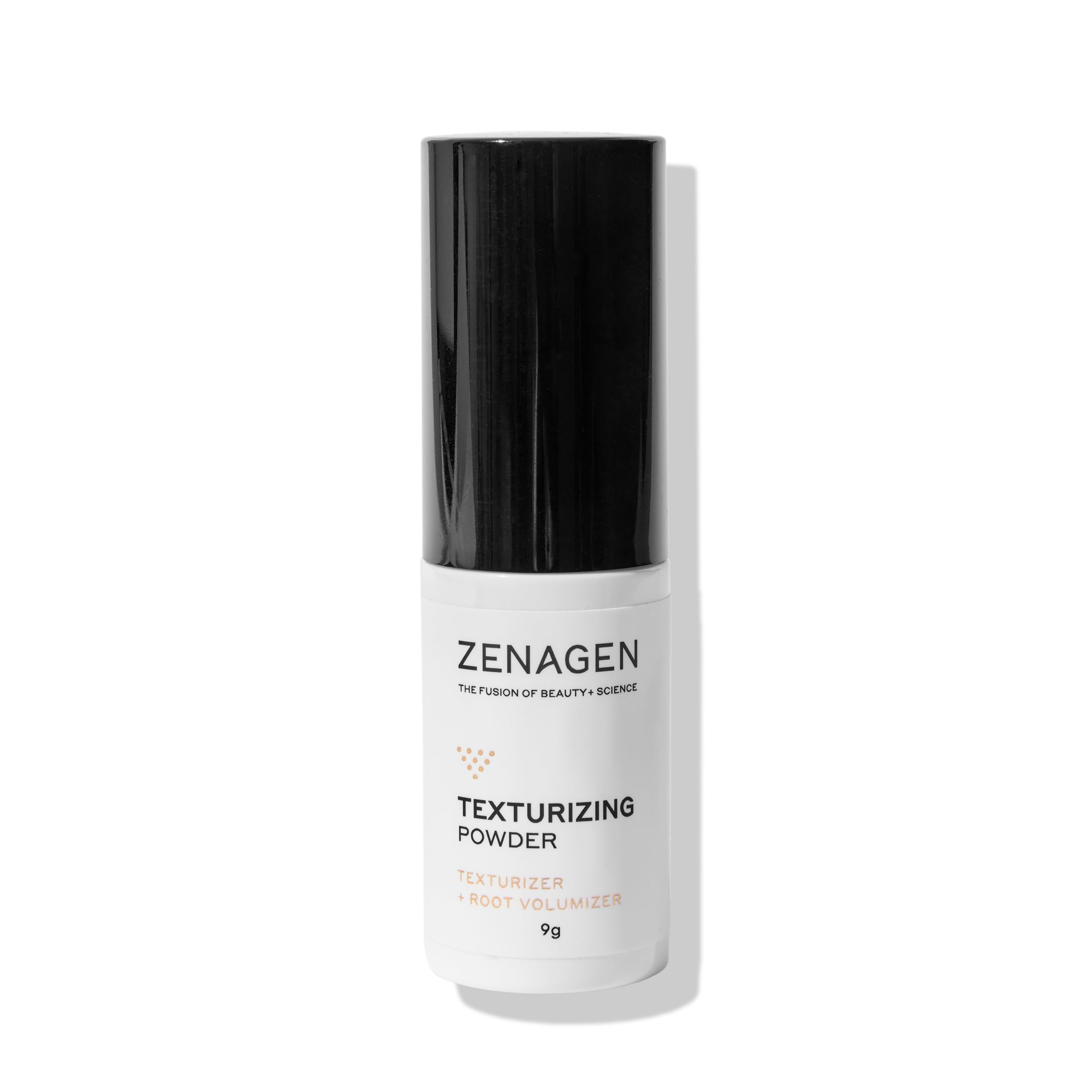 Zenagen Texturizing Powder puff at roots delivering instant texture and grip.