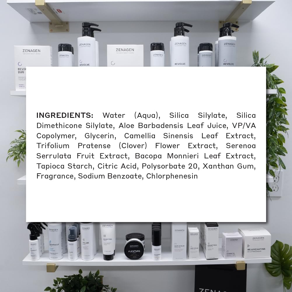 Zenagen Texturizing Powder is non-aerosol and travel-friendly.