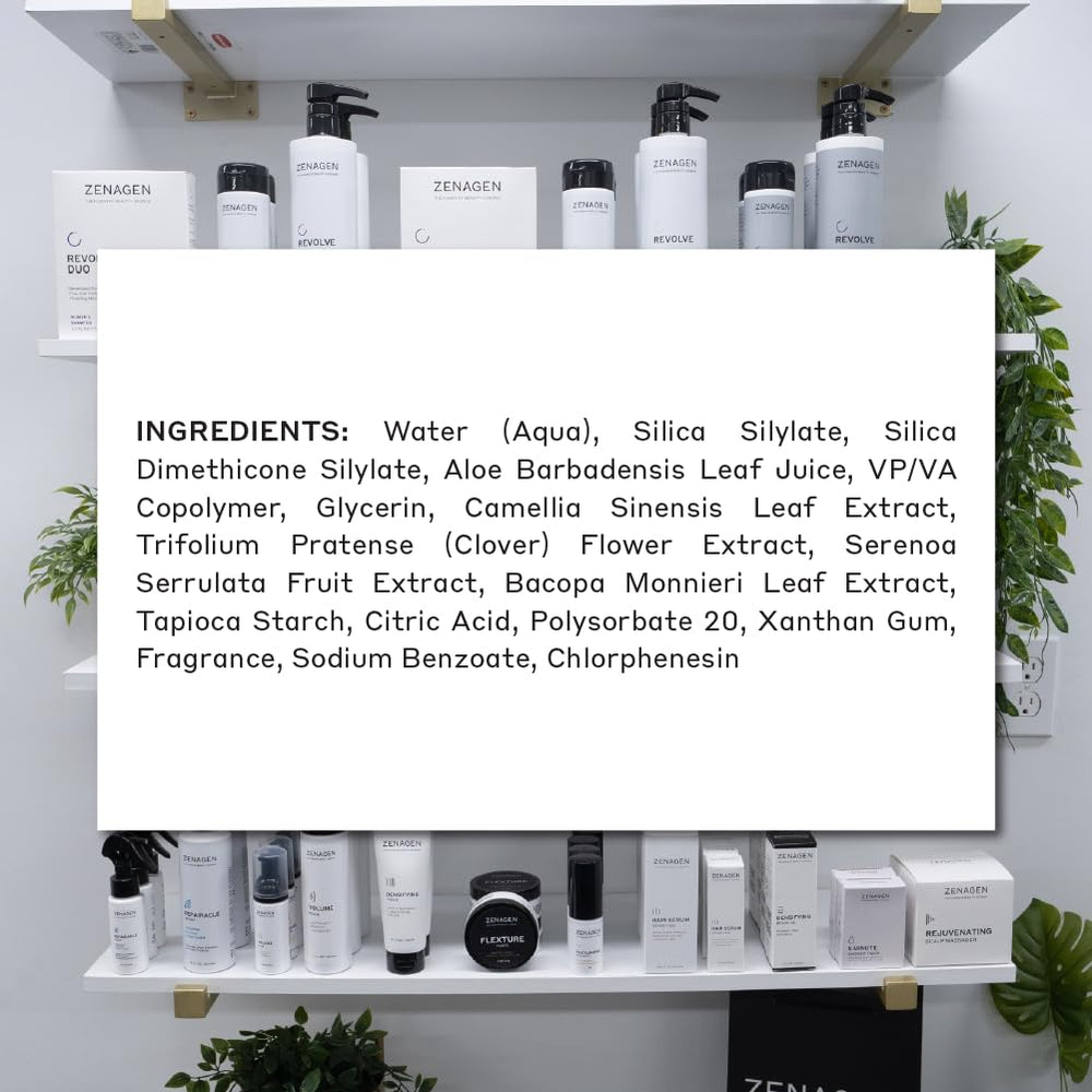 Zenagen Texturizing Powder is non-aerosol and travel-friendly.