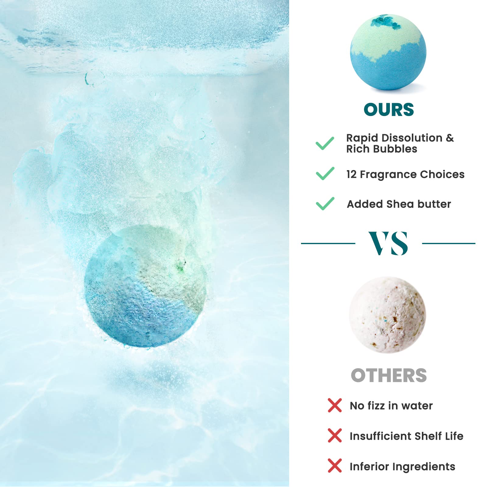ZenBombs lavender bath bomb promoting relaxation during a bath
